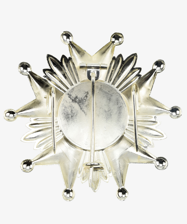 Breast Star of the National Order of the Legion of Honor France in silver